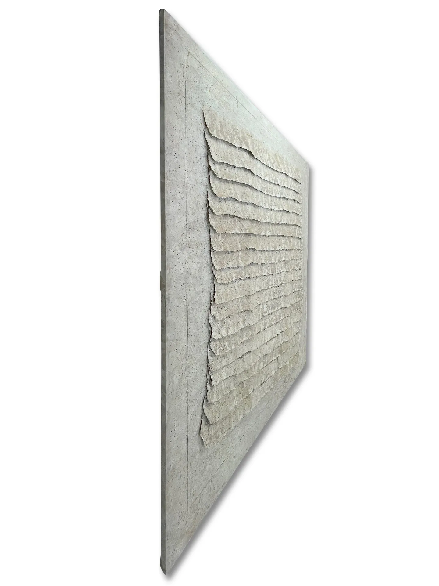 Estratos de umbria vista lateral