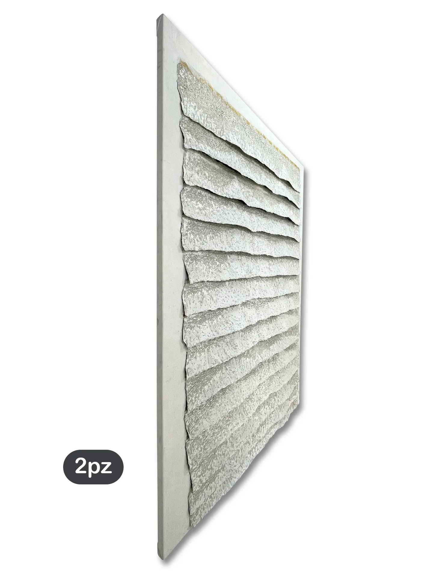 Pliegues de caliza vista lateral