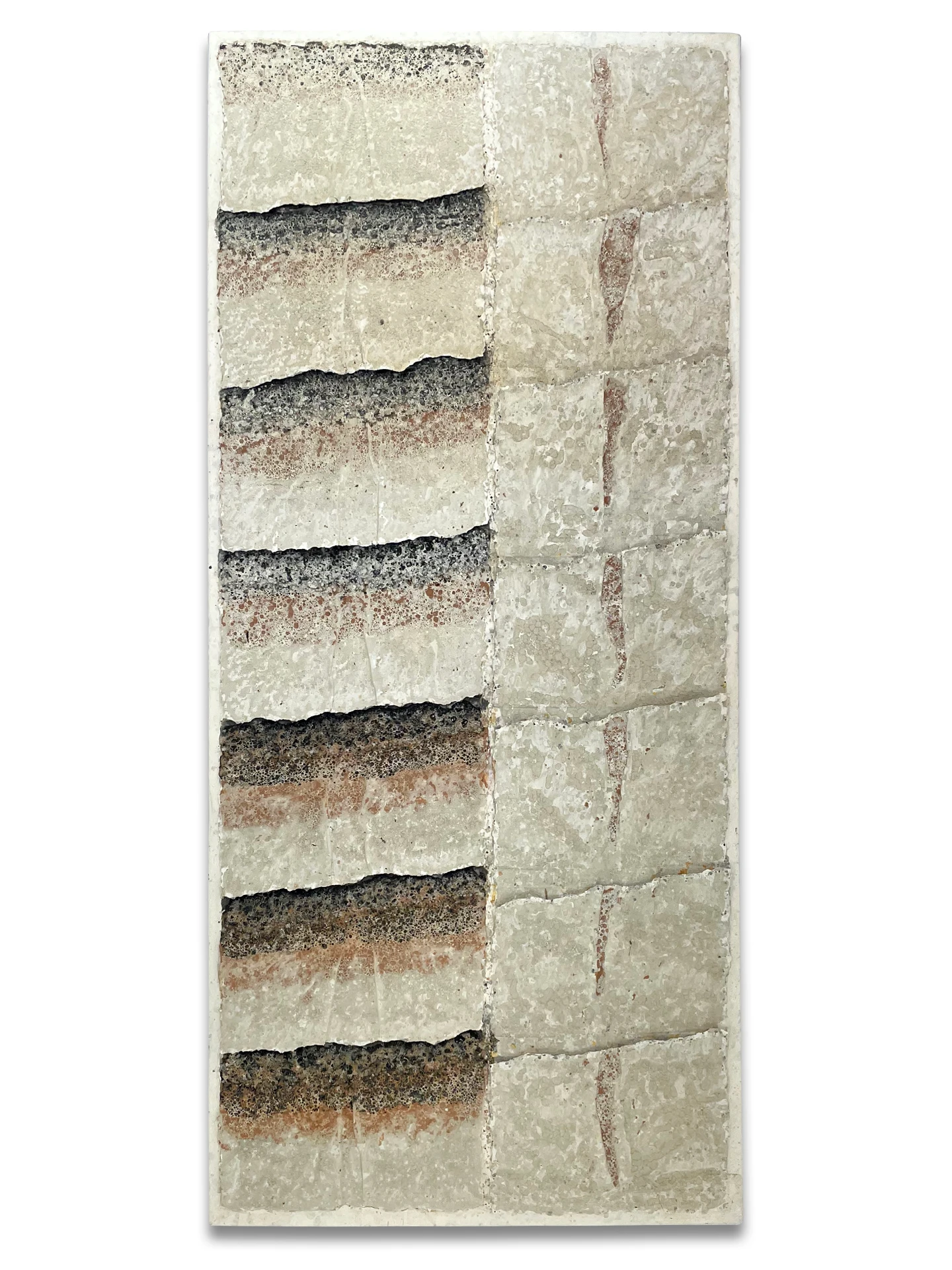 Cal viva y piedra frontal