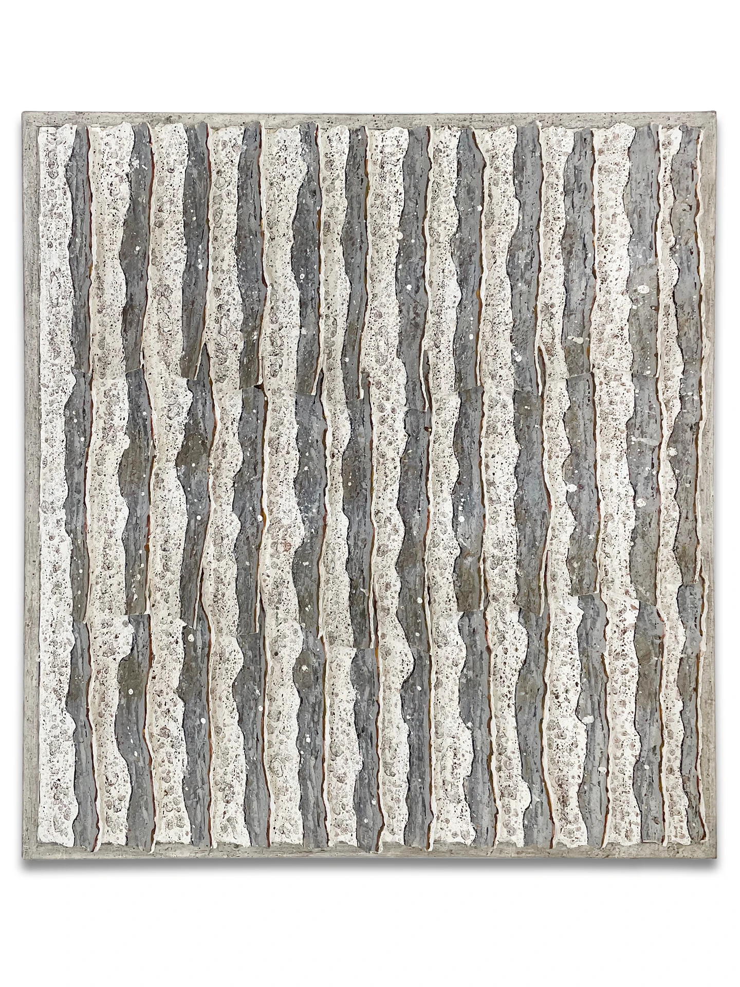 Crestas verticales frontal